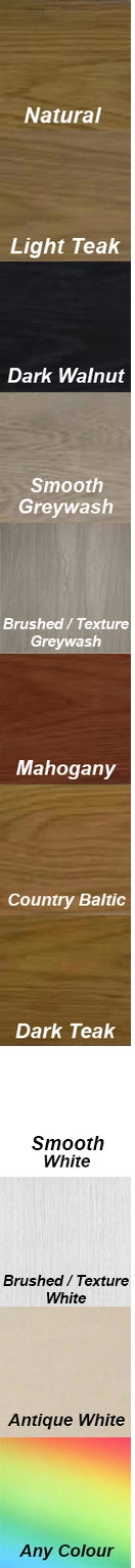 TUDOR (CUSTOM MADE) 2 DRAWER BEDSIDE TABLE - ASSORTED COLOURS