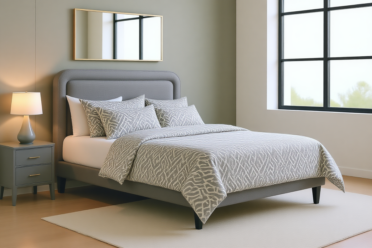 WRAPPED (AUSSIE MADE) BEDROOM COLLECTION - ASSORTED FABRICS AND COLOURS - STARTING FROM $1299