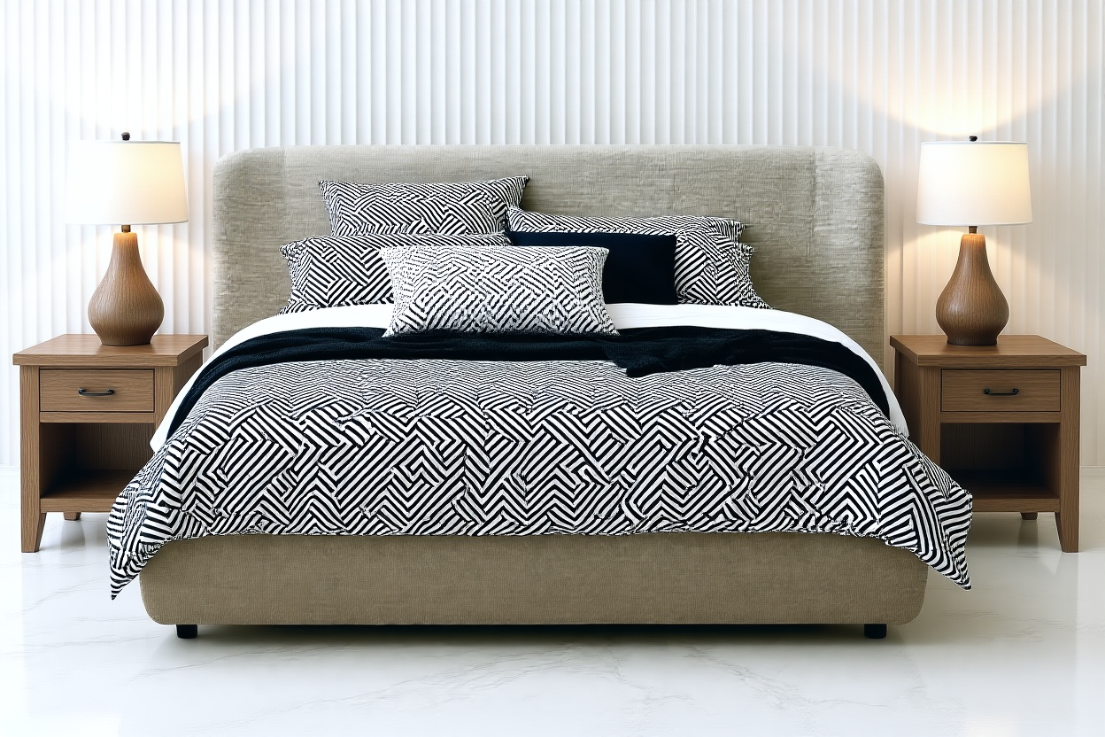 DIXON (AUSSIE MADE) BEDROOM COLLECTION - ASSORTED FABRICS AND COLOURS - STARTING FROM $2499