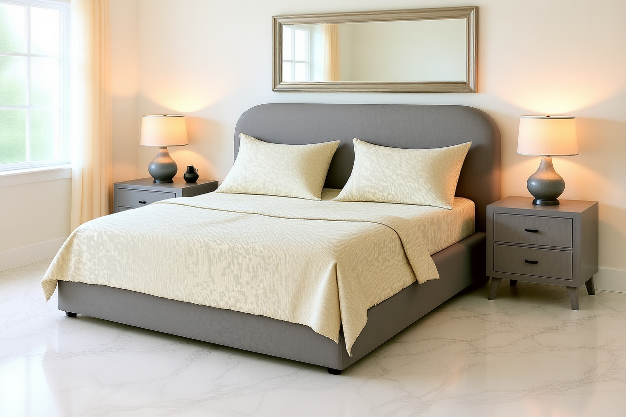 VERONA (AUSSIE MADE) UPHOLSTERED FRAME COLLECTION – ASSORTED FABRICS OR COLOURS - STARTING FROM $1999