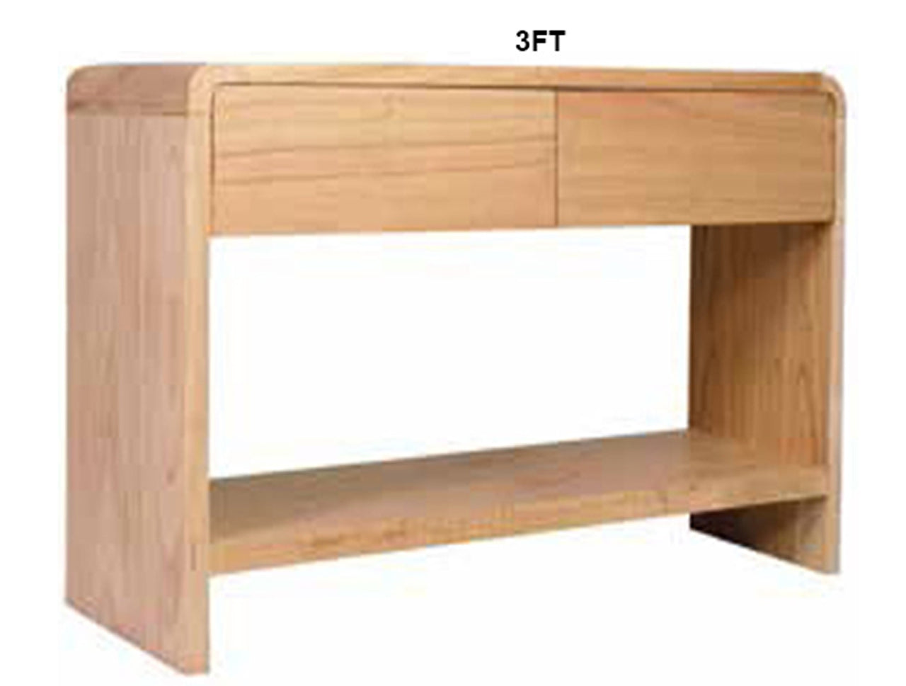 ANDRE (AUSSIE MADE) HALL/CONSOLE TABLE - TASSIE OAK COMBINATION - ASSORTED COLOURS - STARTING FROM $799
