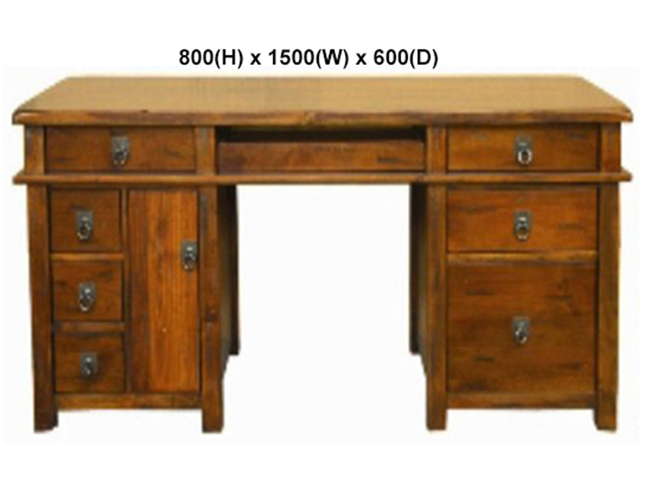 ALANZO (AUSSIE MADE) DESK COLLECTION - ASSORTED STAINED COLOURS - STARTING FROM $1499