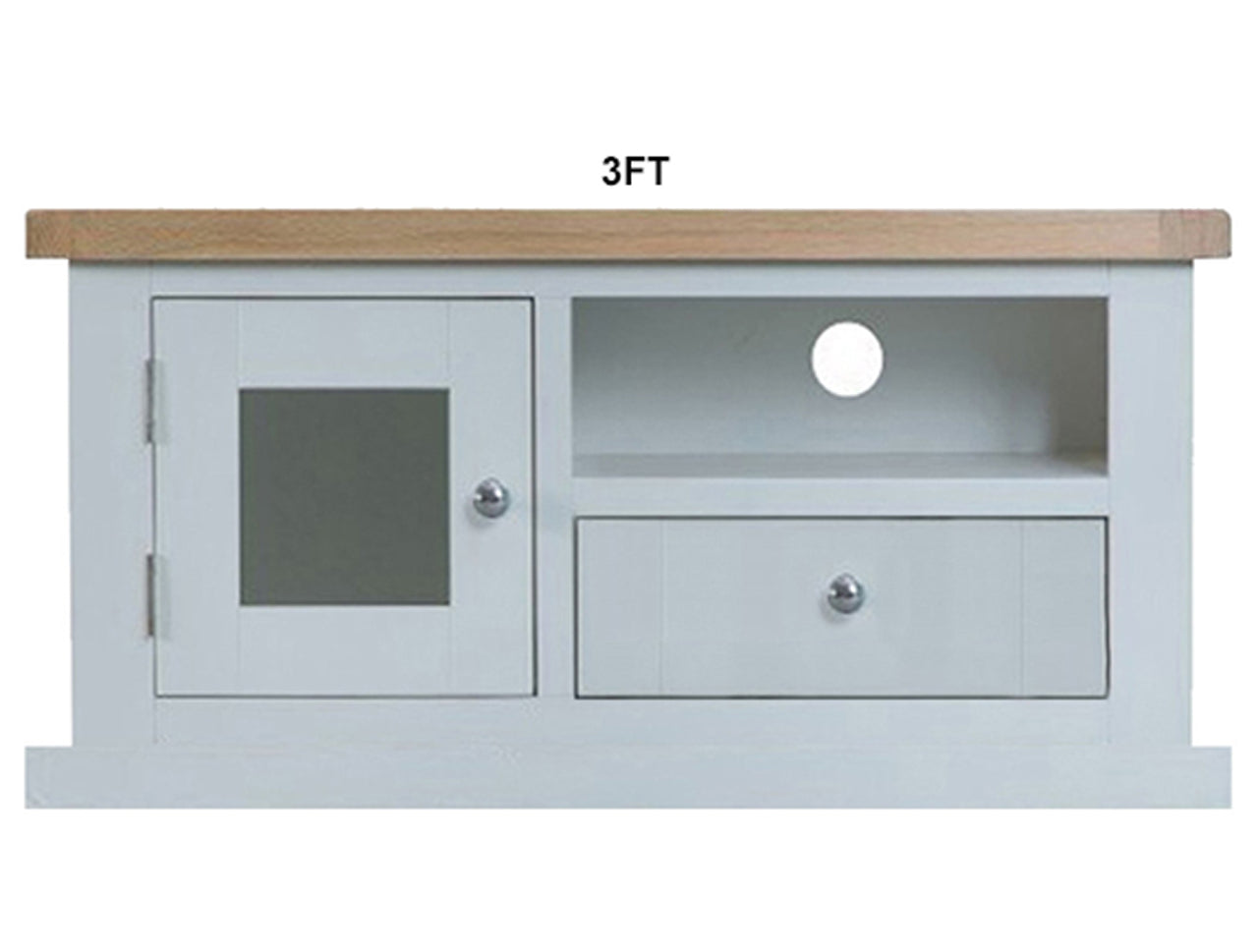 ARBETTA (AUSSIE MADE) TV UNIT WITH 1 DOOR / 1 DRAWER WITH KICKBOARD COLLECTION - ASSORTED PAINTED / STAINED COLOURS - STARTING FROM $799