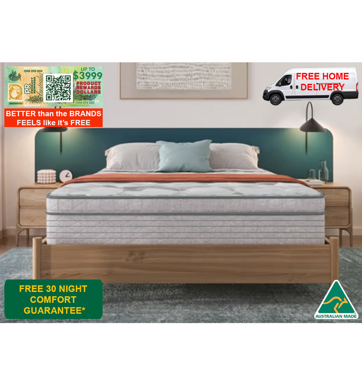 (AMM) CONTOUR RELIEF / (HN) PLATINUM POSTURE LISBON / (FW) PLATINUM LUXURY SERITY LATEX + GEL INFUSED MEMORY FOAM - FIRM / MEDIUM / PLUSH