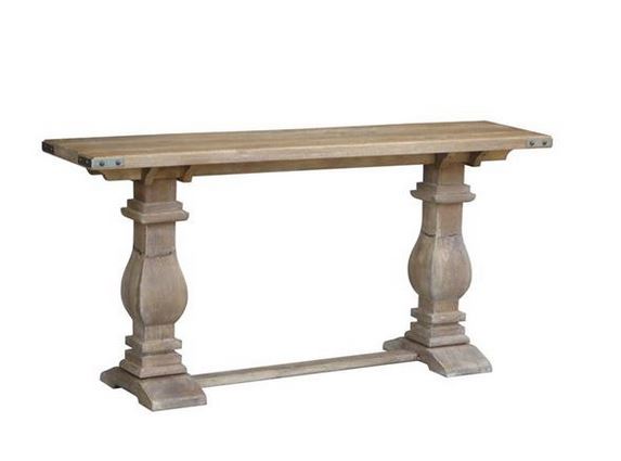 UTAH (UT-004) CONSOLE TABLE - 765(H) X 1600(W) X 400(D) - HONEY WASH