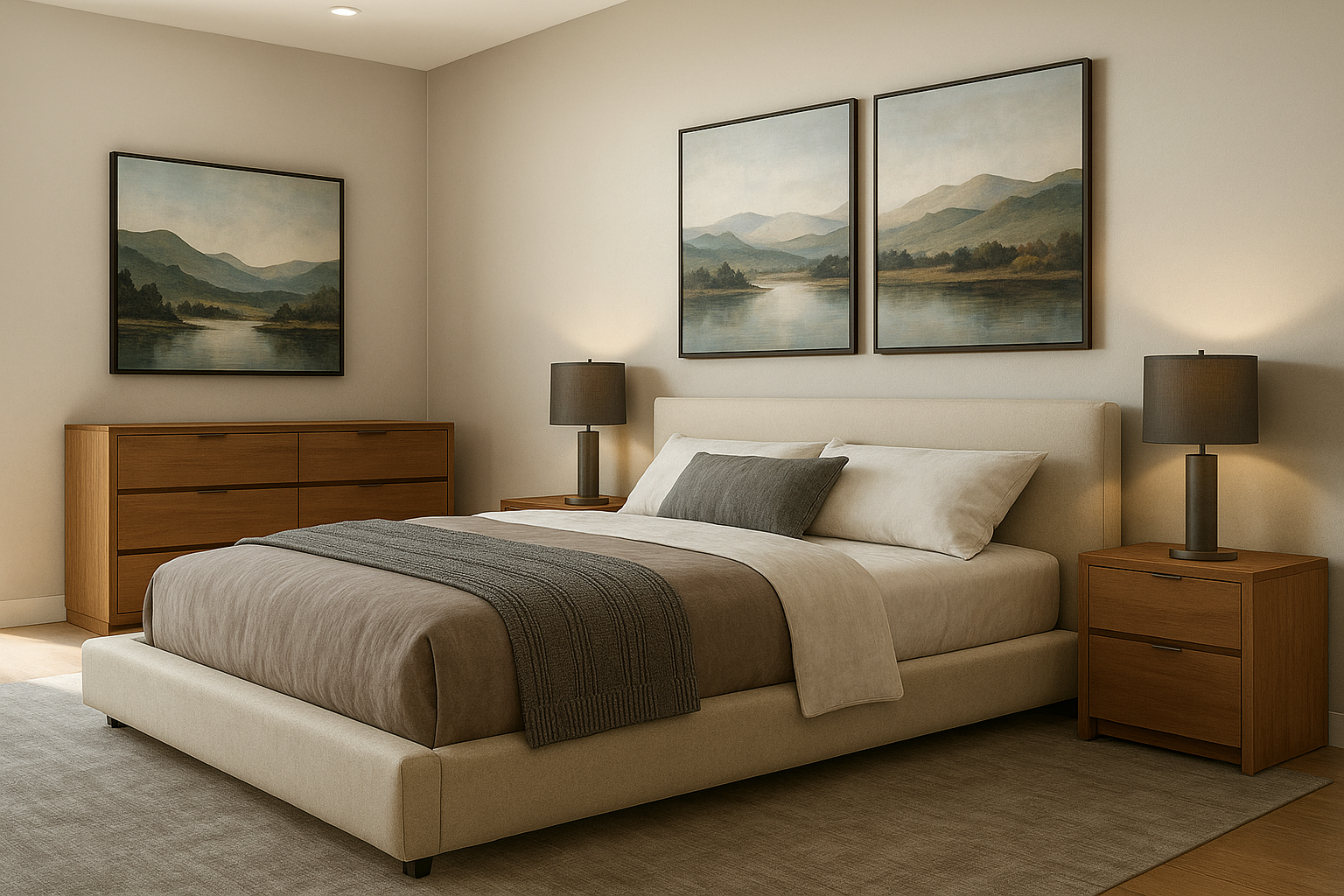 AVALON (AUSSIE MADE) FABRIC BEDROOM COLLECTION - ASSORTED COLOURS