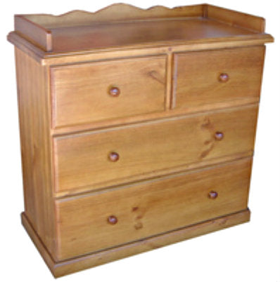 BABY CHANGE (AUSSIE MADE) TABLE  4 DRAWERS - 1030(H) X 1060(W) - ASSORTED COLOURS AVAILABLE