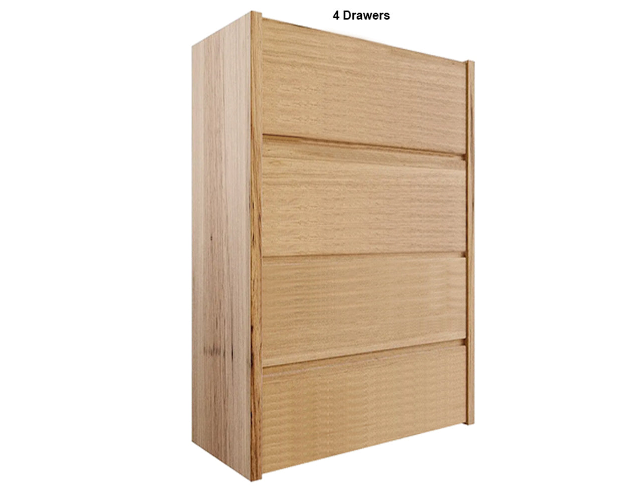 AVALON (AUSSIE MADE) TALLBOY COLLECTION - TASSIE OAK COMBINATION - ASSORTED STAINED COLOURS