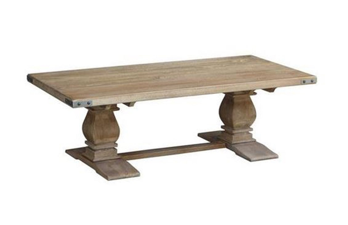 UTAH (UT-003) COFFEE TABLE - 1400(W) X 700(D) - HONEY WASH