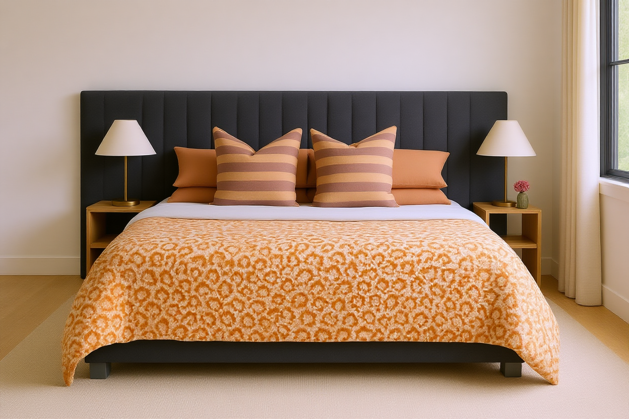 AVENUE (AUSSIE MADE) UPHOLSTERED BED BASE – ASSORTED FABRICS OR COLOURS - STARTING FROM $1999