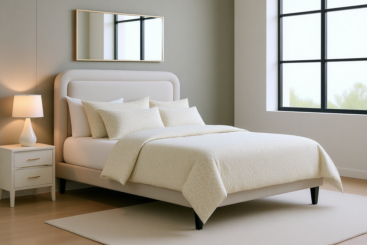 WRAPPED (AUSSIE MADE) BEDROOM COLLECTION - ASSORTED FABRICS AND COLOURS - STARTING FROM $1299