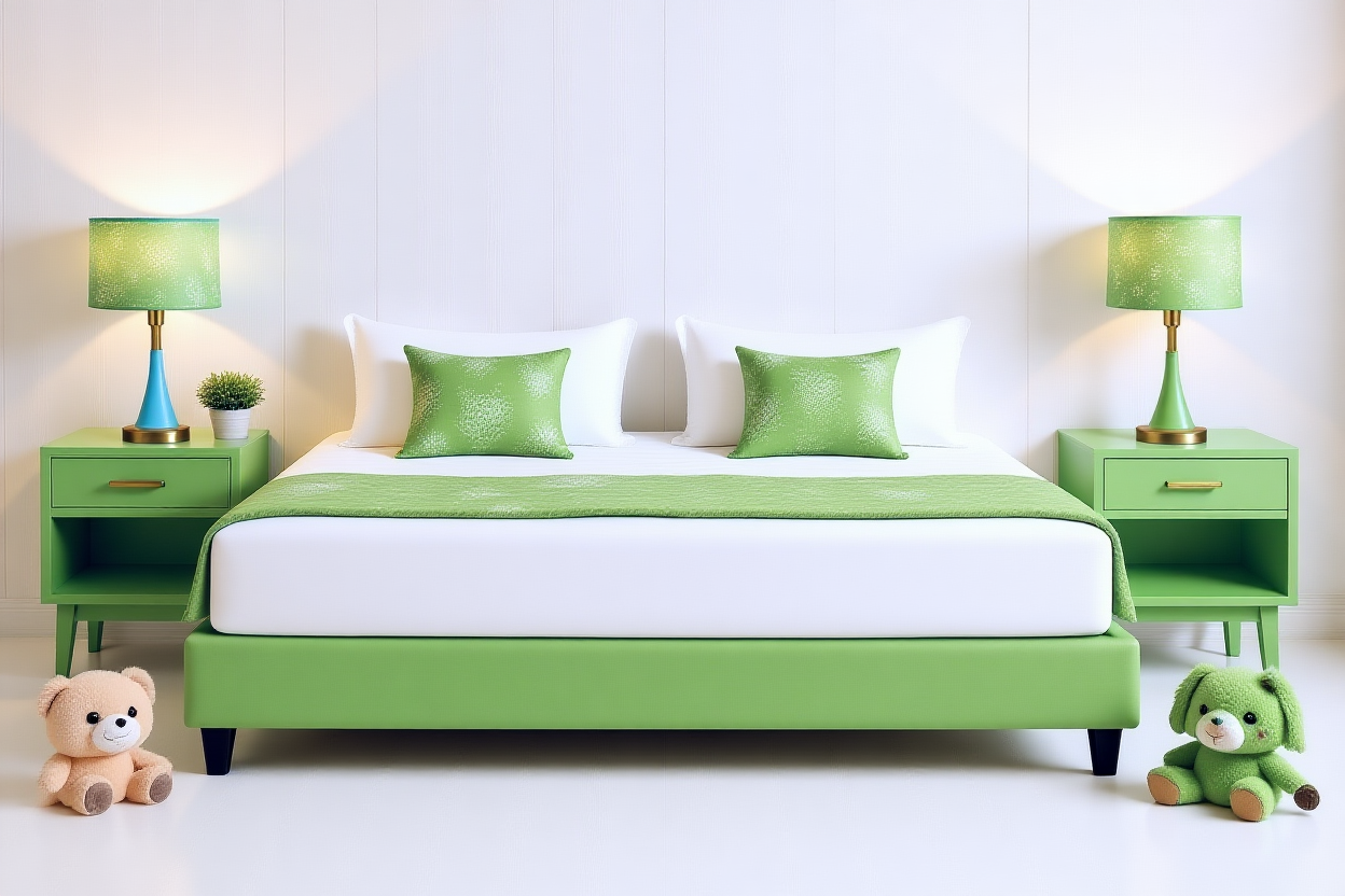 TASMAN (AUSSIE MADE) / (FW) POROS KIDS UPHOLSTERED SLIMLINE / LOW PROFILED BED BASE / - ASSORTED FABRICS AND COLOURS - STARTING FROM  $699