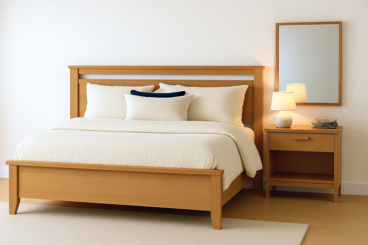 ARIZONA (AUSSIE MADE) SOLID TIMBER BEDROOM COLLECTION - ASSORTED STAINED COLOURS - STARTING FROM $999