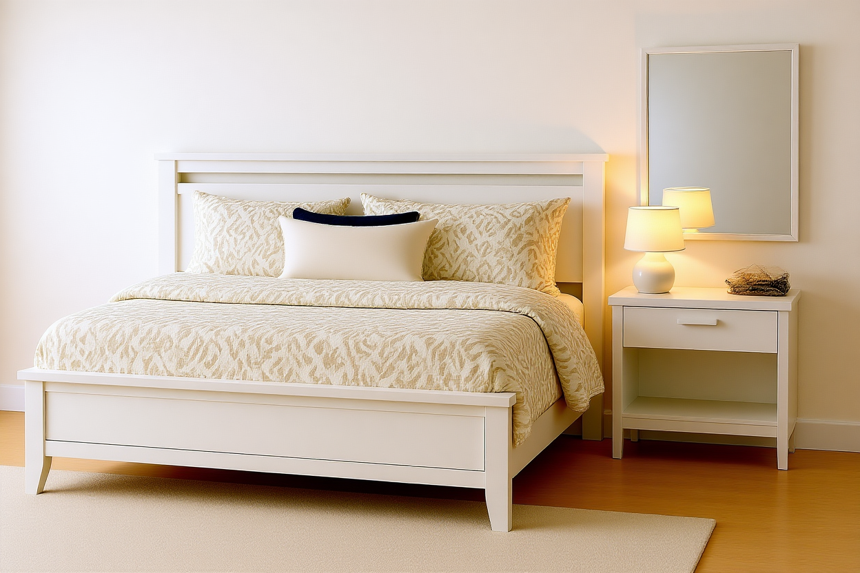 ARIZONA (AUSSIE MADE) SOLID TIMBER BEDROOM COLLECTION - ASSORTED STAINED COLOURS - STARTING FROM $999