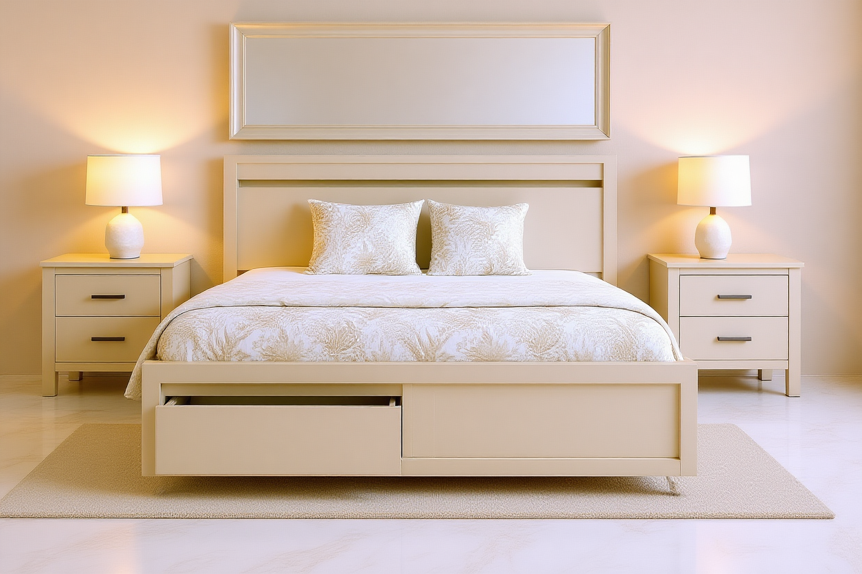 TOPPS (AUSSIE MADE) BEDROOM COLLECTION - ASSORTED PAINTED COLOURS - STARTING FROM $1499