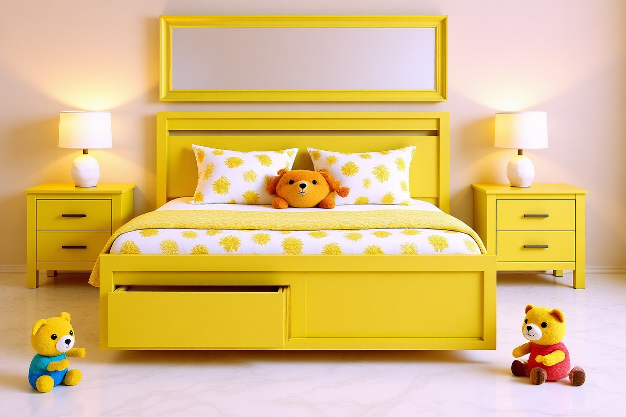 TOPPS (AUSSIE MADE) KIDS BEDROOM COLLECTION - ASSORTED PAINTED COLOURS - STARTING FROM $1499