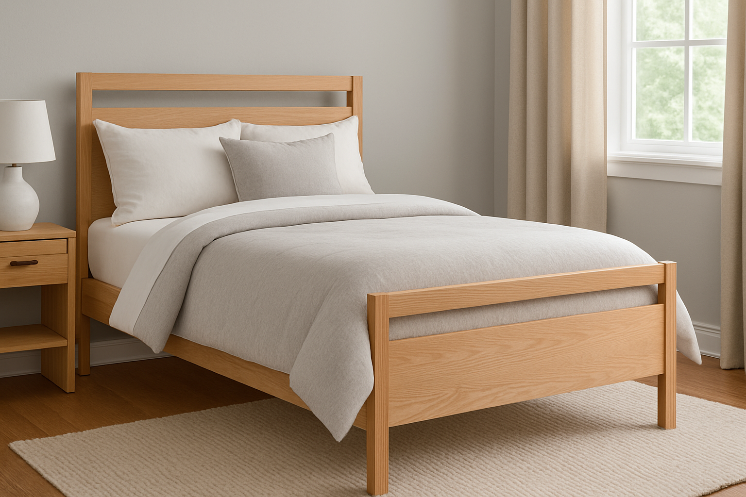 SWEDEN (AUSSIE MADE) MEDIUM FOOT END BEDROOM COLLECTION - ASSORTED STAINED COLOURS - STARTING FROM $999