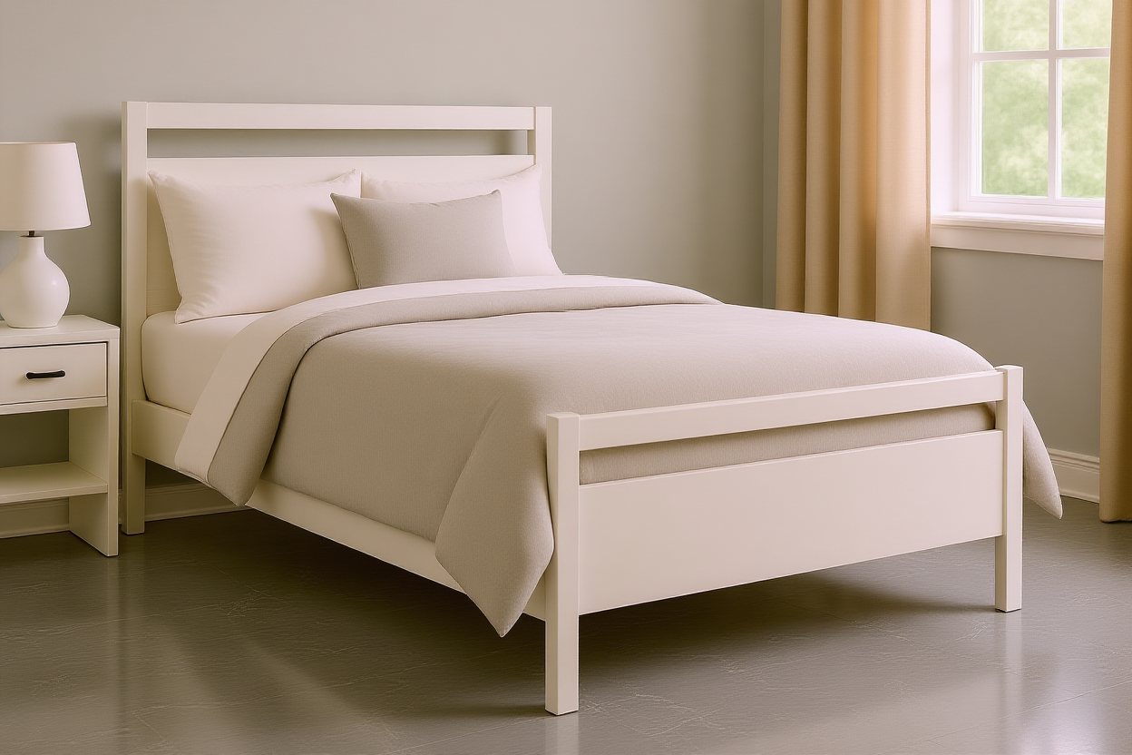 SWEDEN (AUSSIE MADE) MEDIUM FOOT END BEDROOM COLLECTION - ASSORTED STAINED COLOURS - STARTING FROM $999