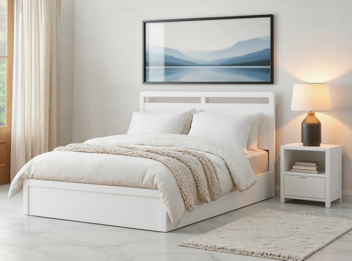 SWEDEN (AUSSIE MADE) FRONT STORAGE BEDROOM COLLECTION - ASSORTED STAINED COLOURS - STARTING FROM $999