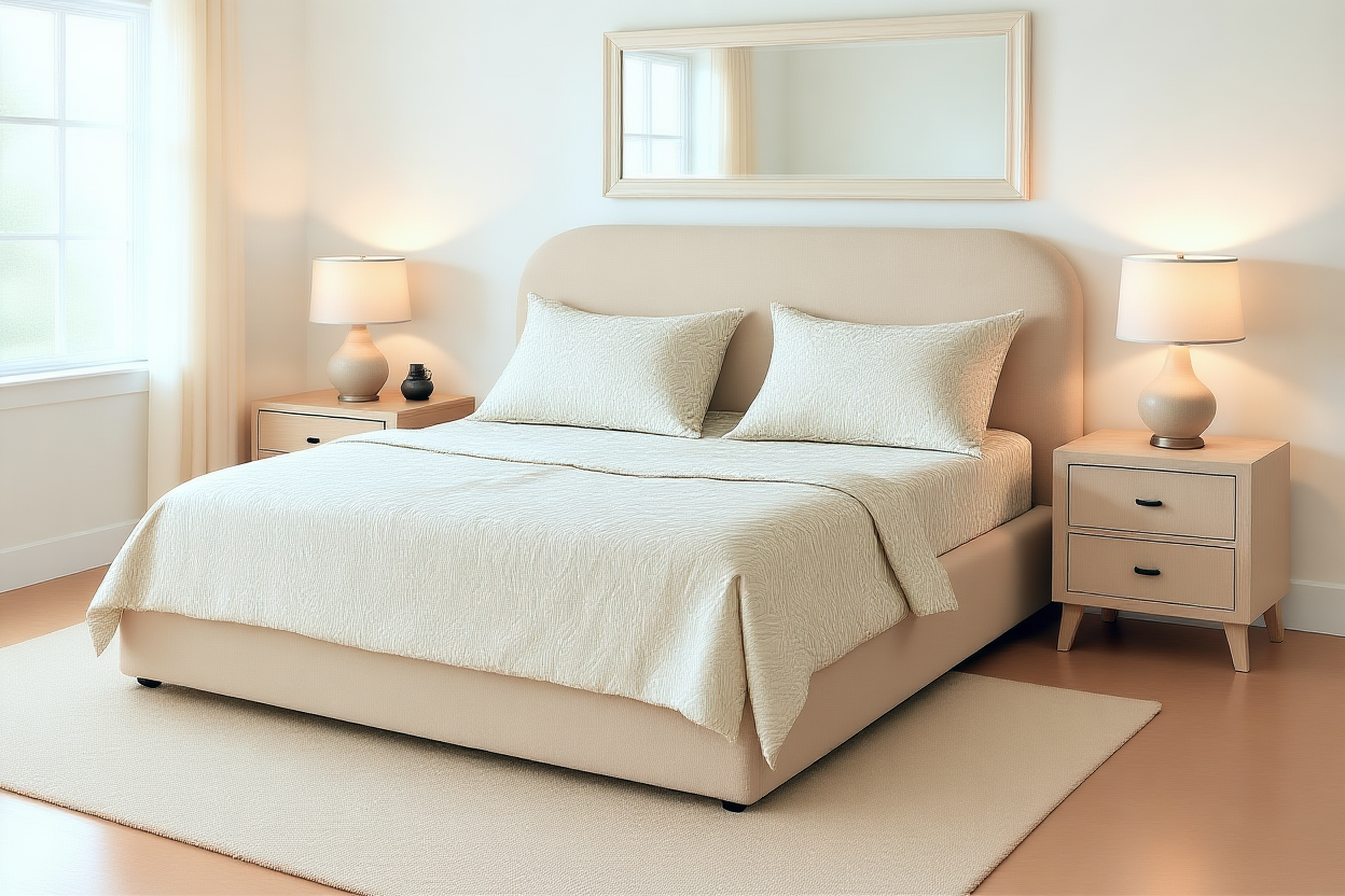 VERONA (AUSSIE MADE) UPHOLSTERED FRAME COLLECTION – ASSORTED FABRICS OR COLOURS - STARTING FROM $1999