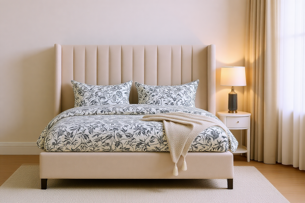 WELLINGTON (AUSSIE MADE) BEDROOM COLLECTION - ASSORTED FABRICS AND COLOURS - STARTING FROM $1999