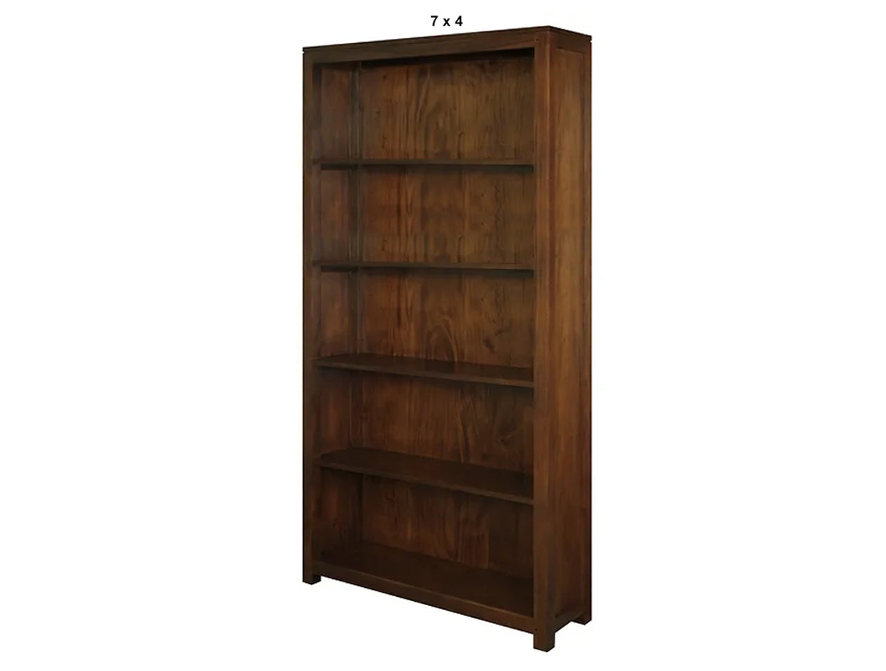 AMSTERDAM HARDWOOD HIGHLINE BOOKCASE COLLECTION - ASSORTED STAINED / PAINTED COLOURS - STARTING FROM $899