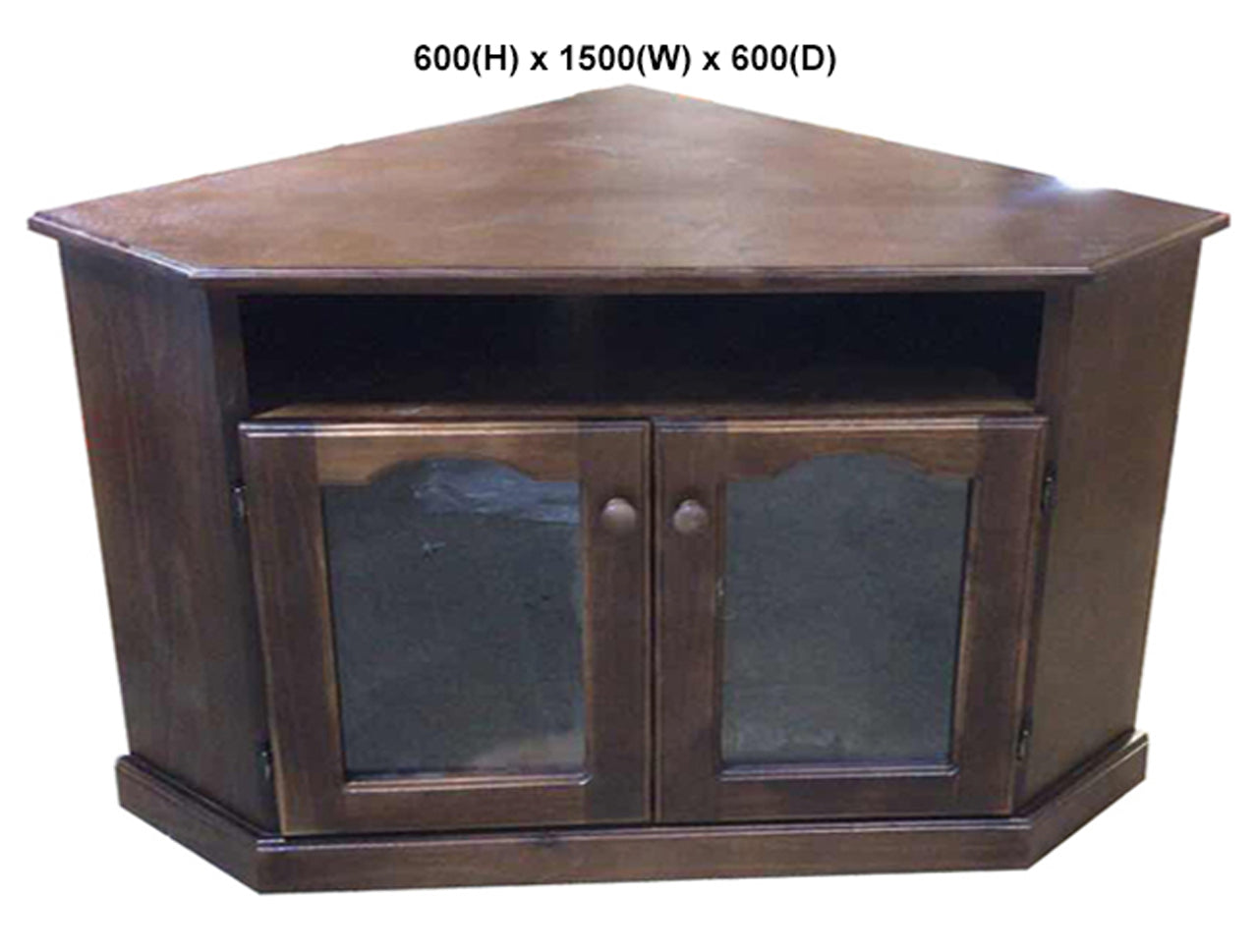 ASTRA (AUSSIE MADE) CORNER TV ENTERTAINMENT UNIT COLLECTION - ASSORTED STAINED COLOURS - STARTING FROM $599