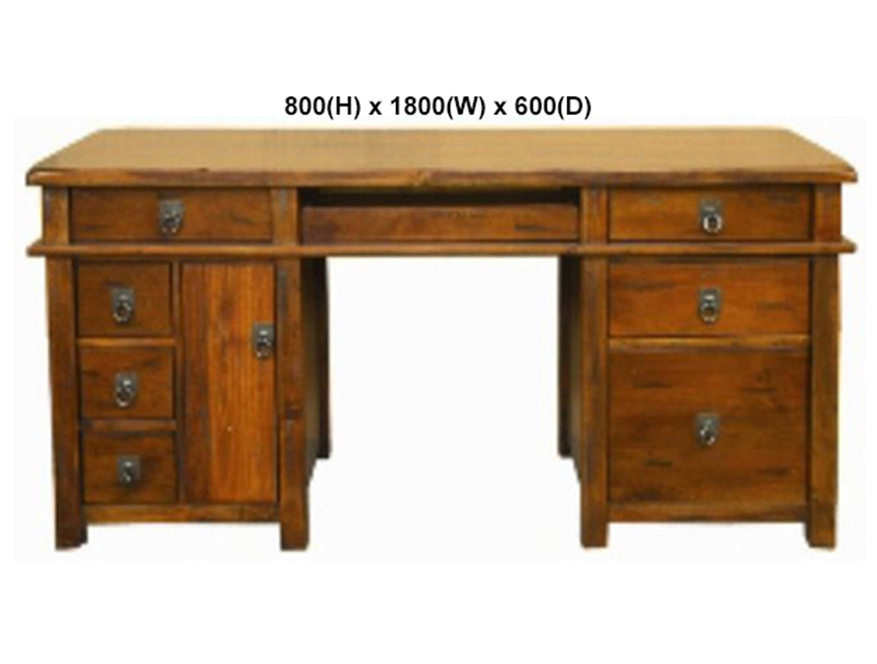 ALANZO (AUSSIE MADE) DESK COLLECTION - ASSORTED STAINED COLOURS - STARTING FROM $1499