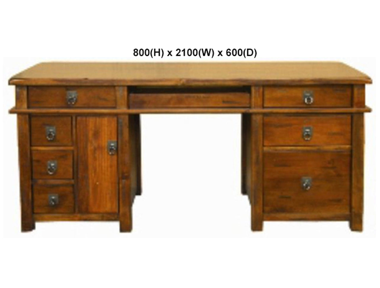 ALANZO (AUSSIE MADE) DESK COLLECTION - ASSORTED STAINED COLOURS - STARTING FROM $1499
