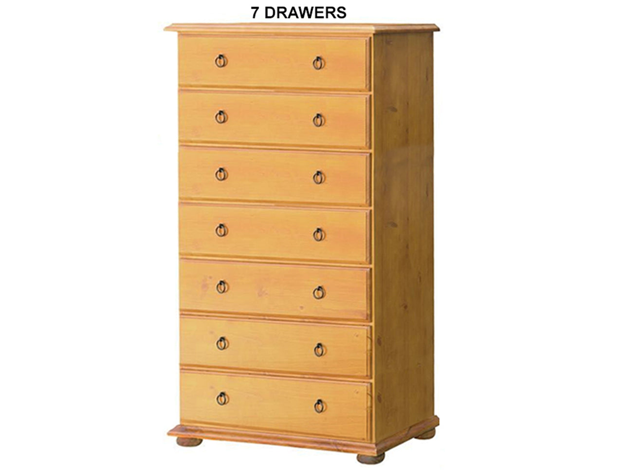 ANNA (AUSSIE MADE) TALLBOY WITH BUN FEET COLLECTION - ASSORTED STAINED COLOURS - STARTING FROM $899