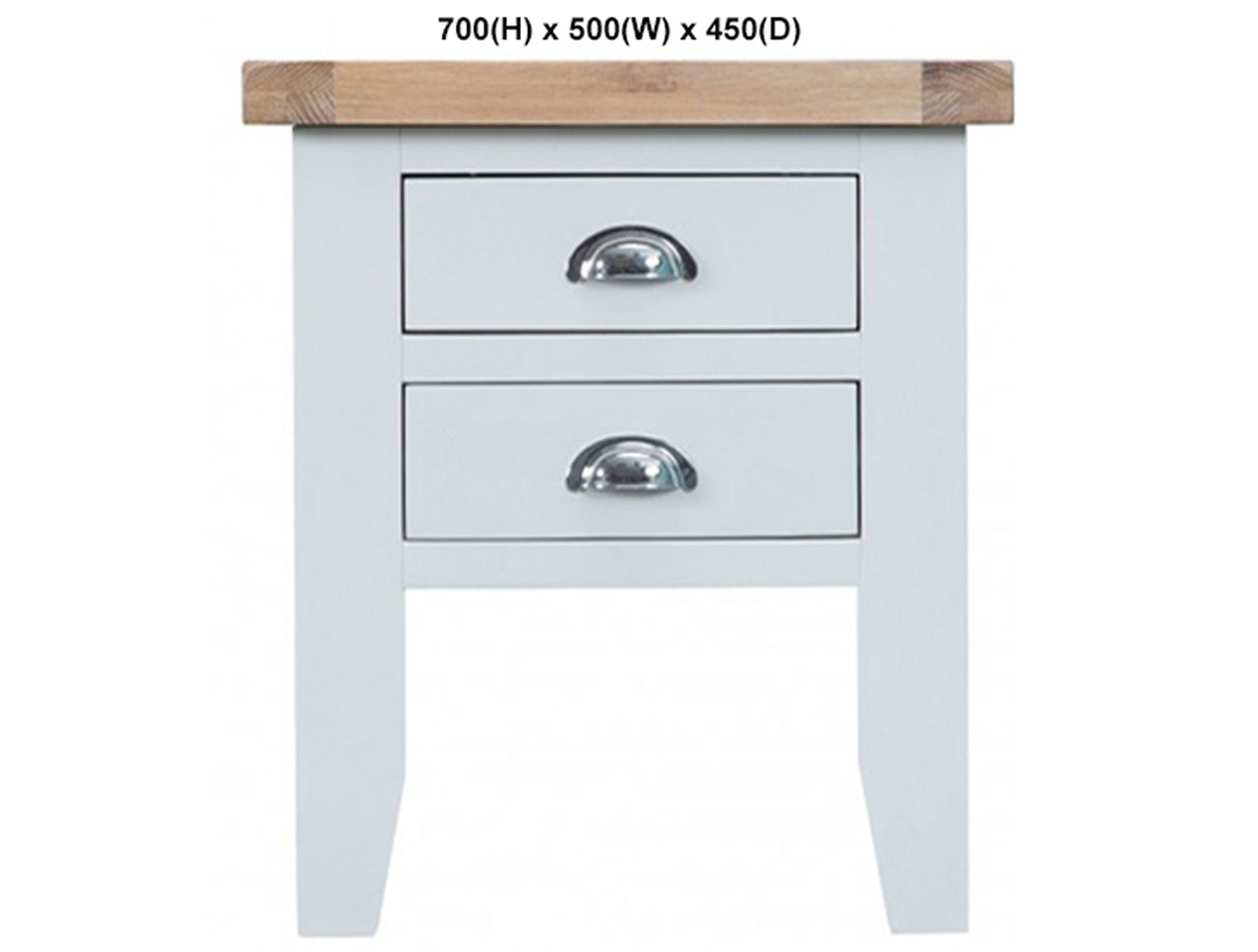 ARBETTA (AUSSIE MADE) BEDSIDE TABLE COLLECTION - TASSIE OAK COMBINATION - ASSORTED PAINTED / STAINED COLOURS - STARTING FROM $499