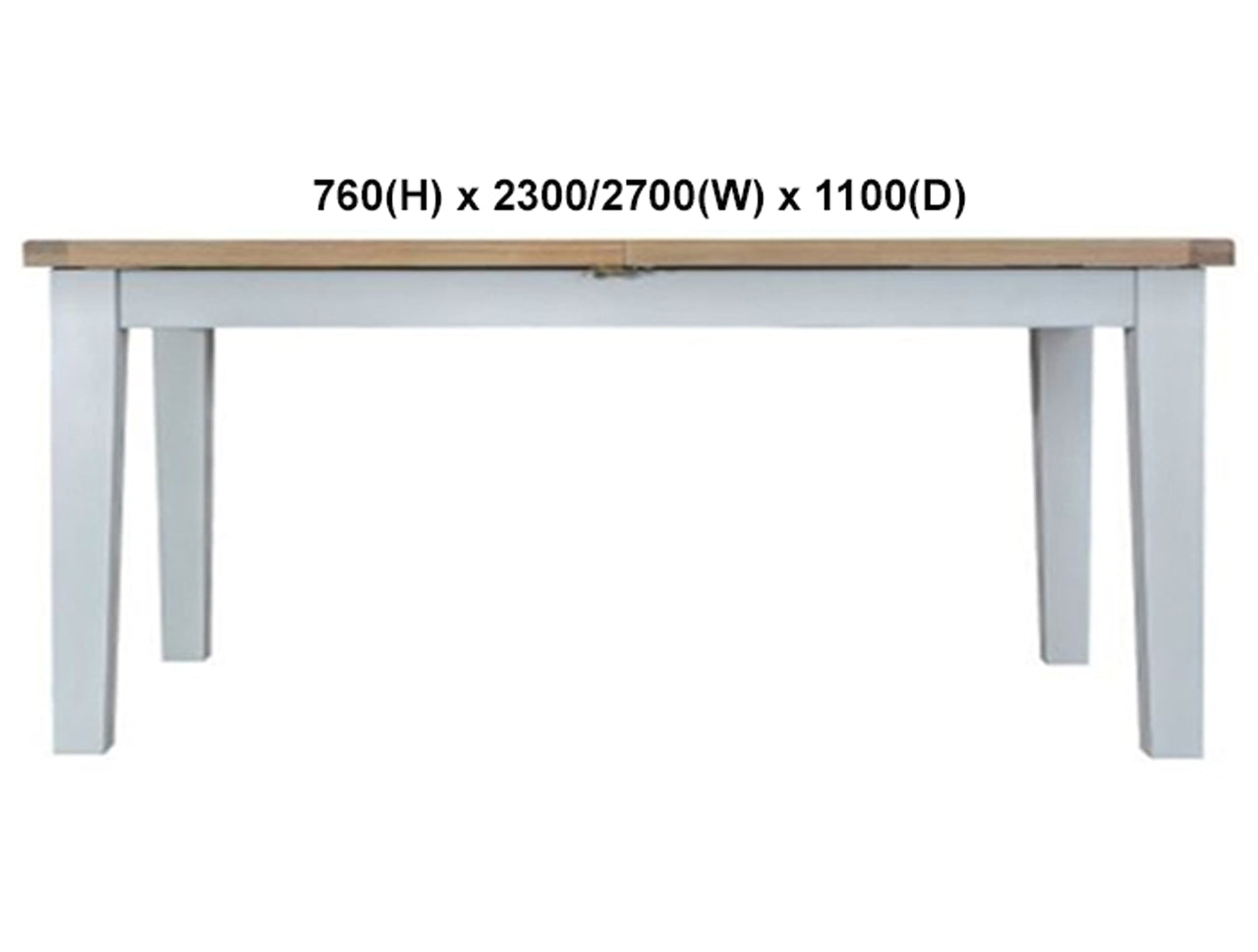 ARBETTA (AUSSIE MADE) EXTENSION DINING TABLE COLLECTION - ASSORTED STAINED / PAINTED COLOURS - STARTING FROM $1599