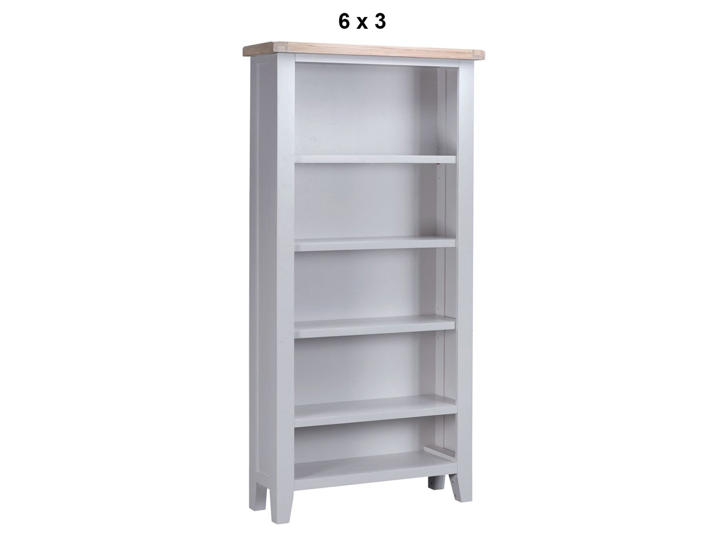 ARBETTA (AUSSIE MADE) HIGHLINE BOOKCASE COLLECTION - 2 TONE - (TASSIE OAK COMBINATION TOP / ASSORTED PAINTED COLOURS CARCASS) - STARTING FROM $949