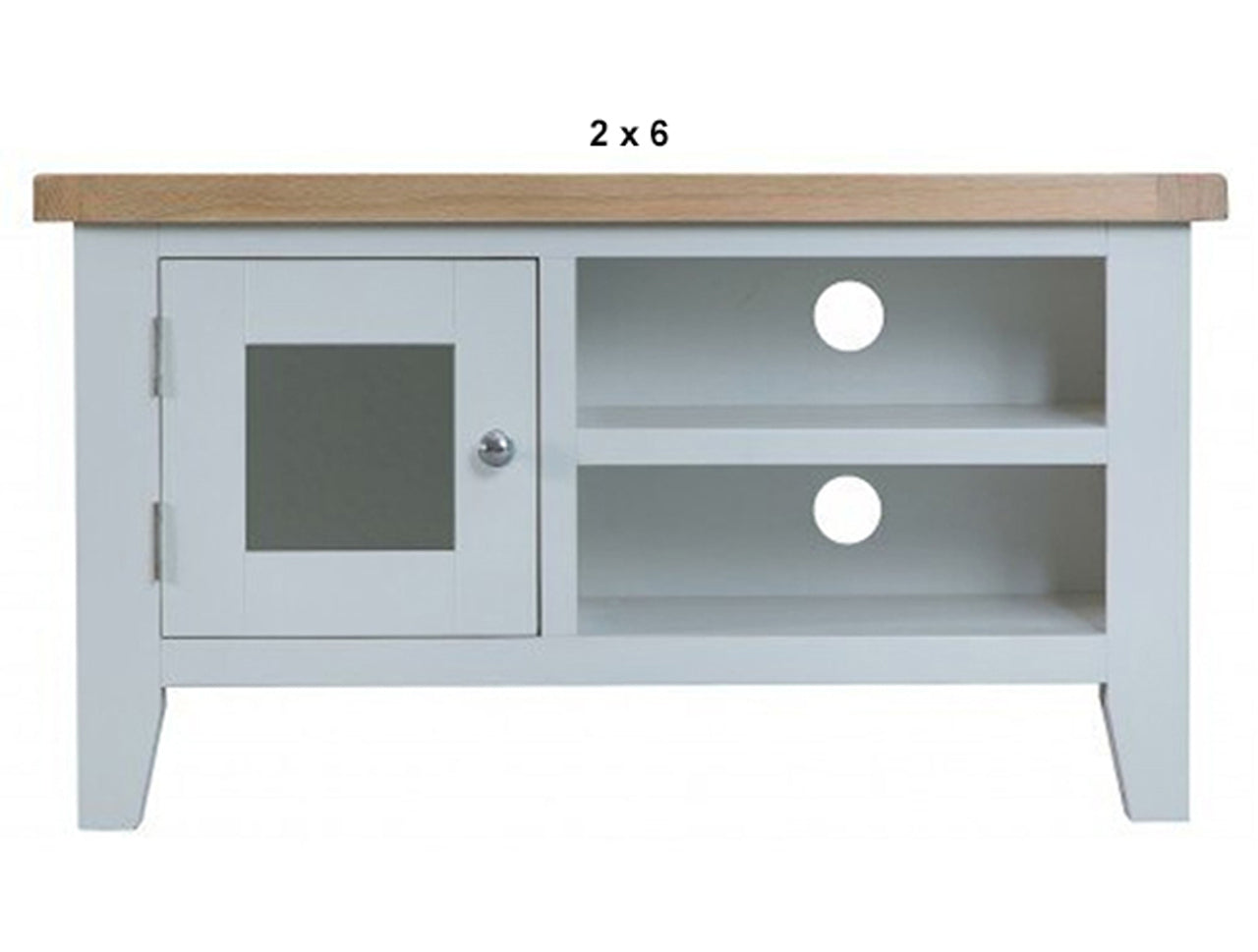 ARBETTA (AUSSIE MADE) TV UNIT WITH 1 DOOR / 2 COMPONENT SPACES COLLECTION - ASSORTED PAINTED / STAINED COLOURS - STARTING FROM $749