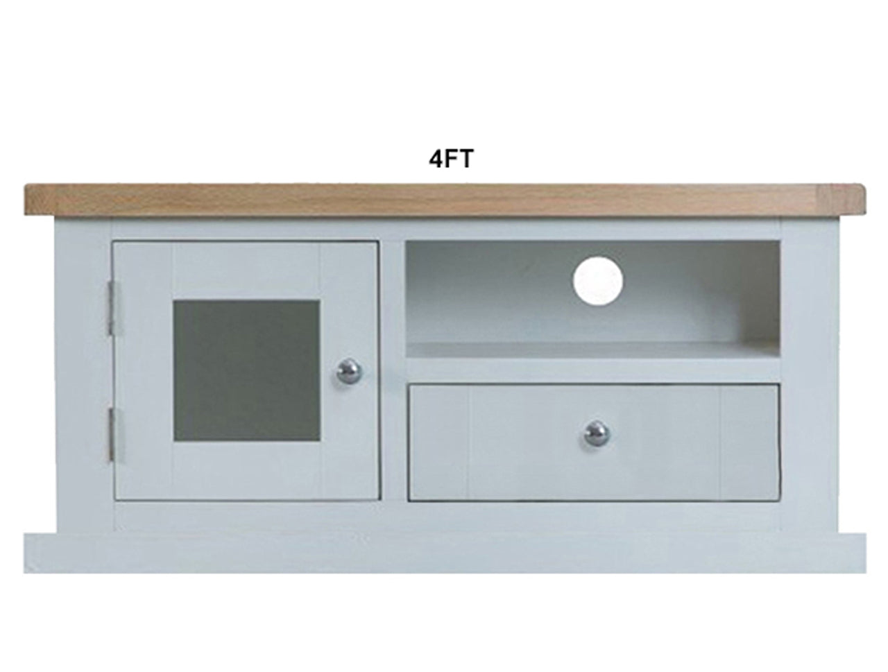 ARBETTA (AUSSIE MADE) TV UNIT WITH 1 DOOR / 1 DRAWER WITH KICKBOARD COLLECTION - ASSORTED PAINTED / STAINED COLOURS - STARTING FROM $799