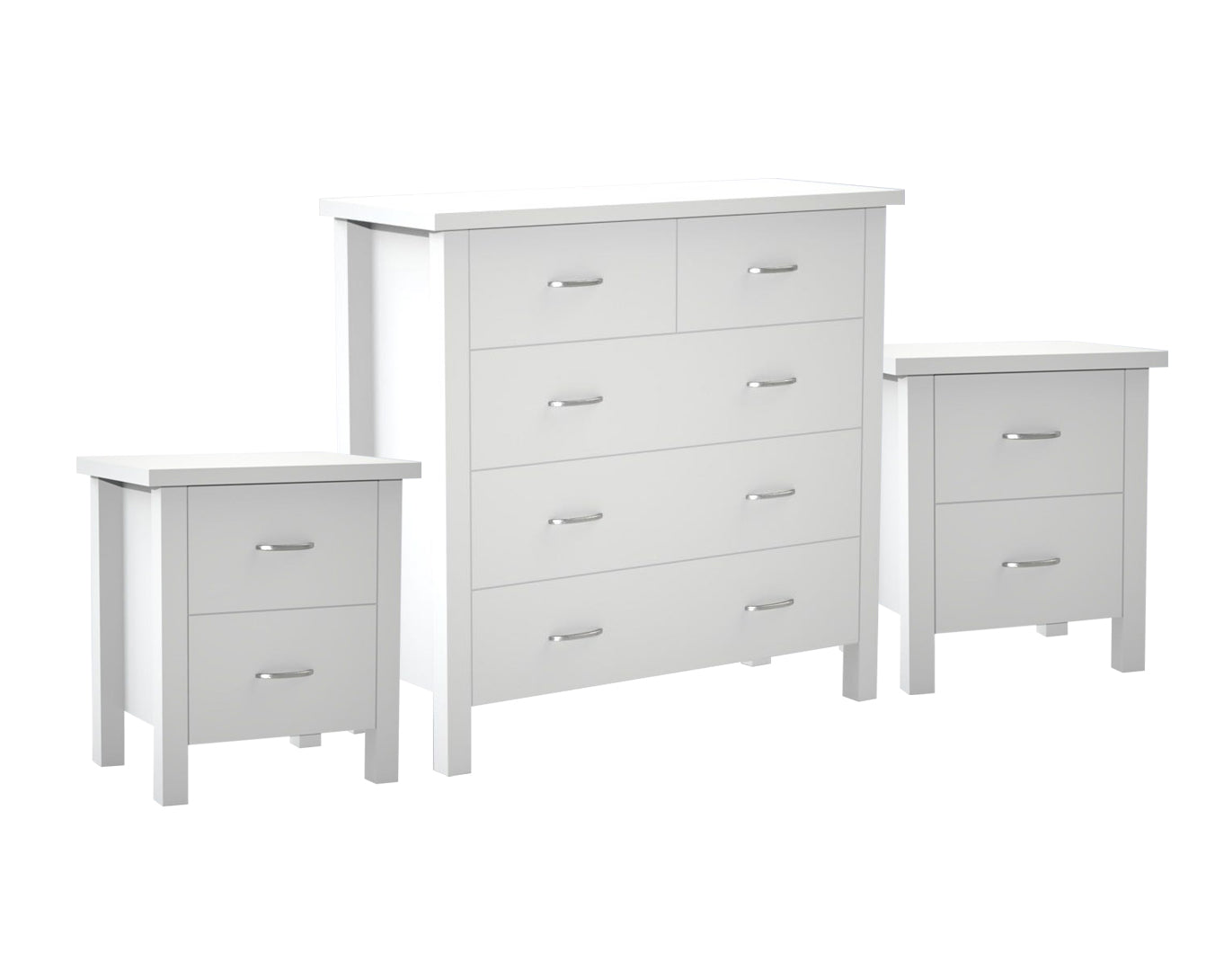 ALODIA (AUSSIE MADE) 3 PIECE (5 + 3 + 3) CHEST SET - ASSORTED COLOURS