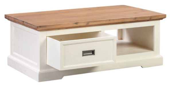 BALMAIN (AUSSIE MADE) COFFEE TABLE WITH 1 DRAWER  - ASSORTED PAINTED COLOURS OR TWO TONE 