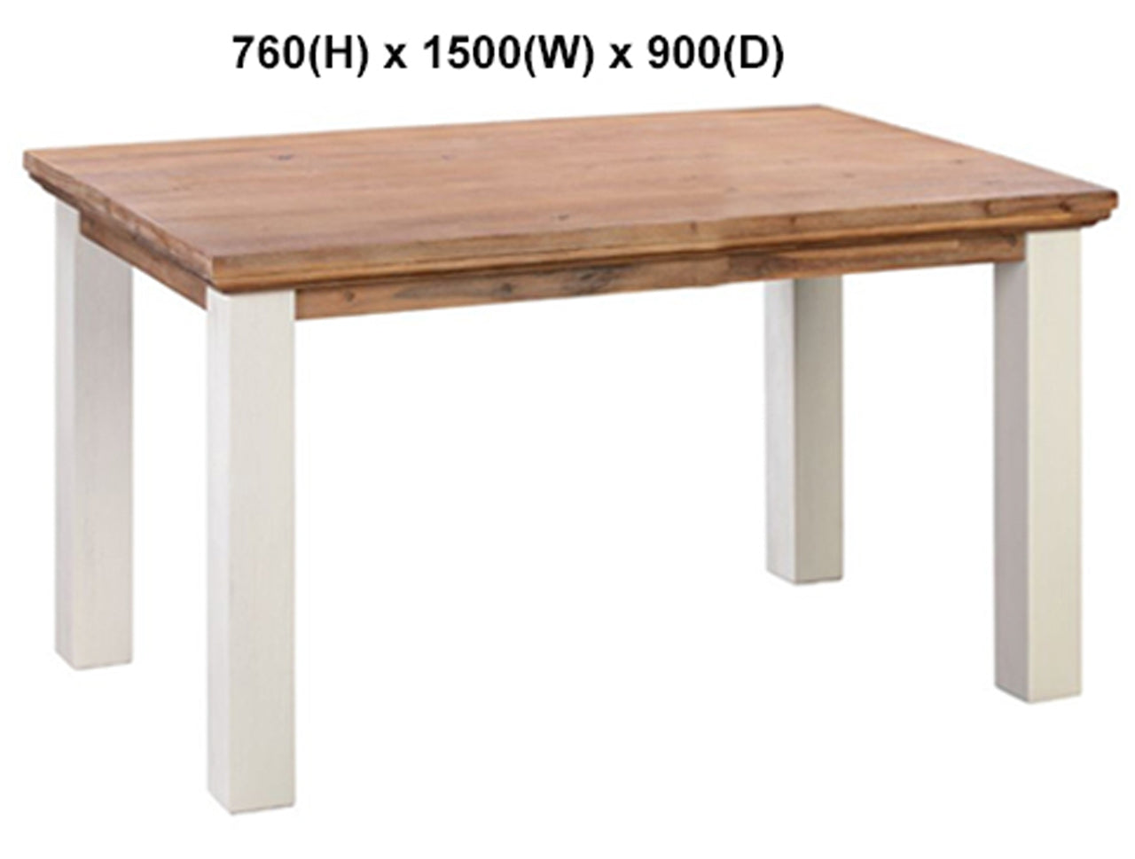 BALMAIN (AUSSIE MADE) DINING TABLE COLLECTION - ASSORTED STAINED / PAINTED COLOURS - STARTING FROM $1199