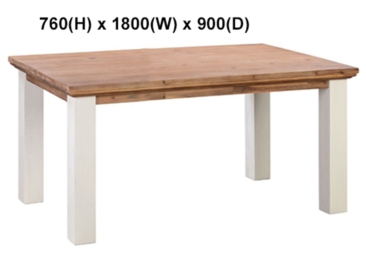 BALMAIN (AUSSIE MADE) DINING TABLE COLLECTION - ASSORTED STAINED / PAINTED COLOURS - STARTING FROM $1199