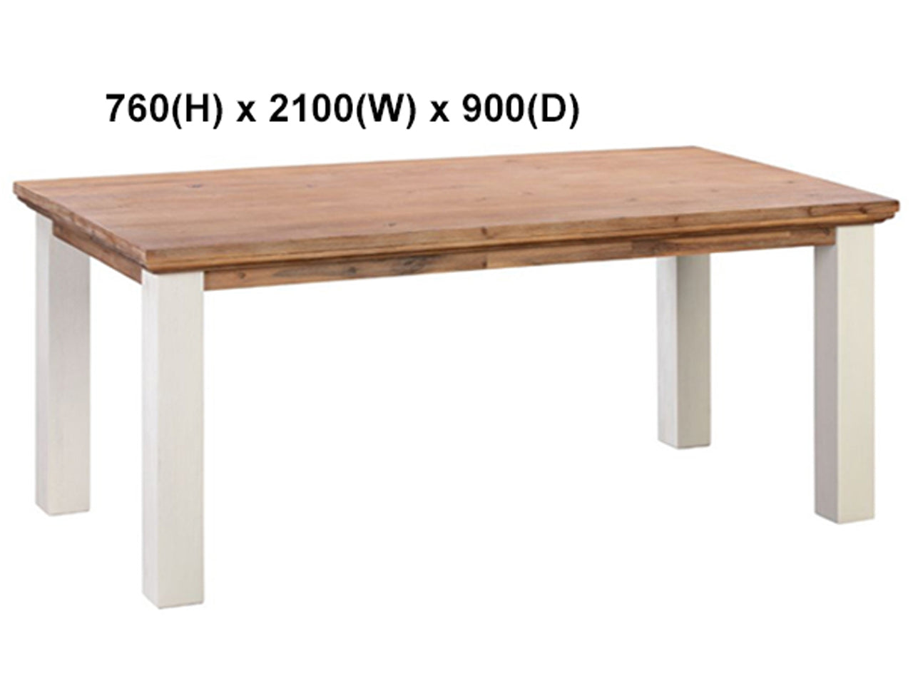 BALMAIN (AUSSIE MADE) DINING TABLE COLLECTION - ASSORTED STAINED / PAINTED COLOURS - STARTING FROM $1199