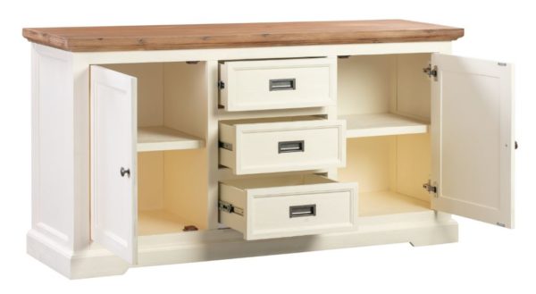 BALMAIN (AUSSIE MADE) WITH 2 DOORS AND 3 DRAWERS BUFFET - ASSORTED PAINTED COLOURS OR TWO TONE 