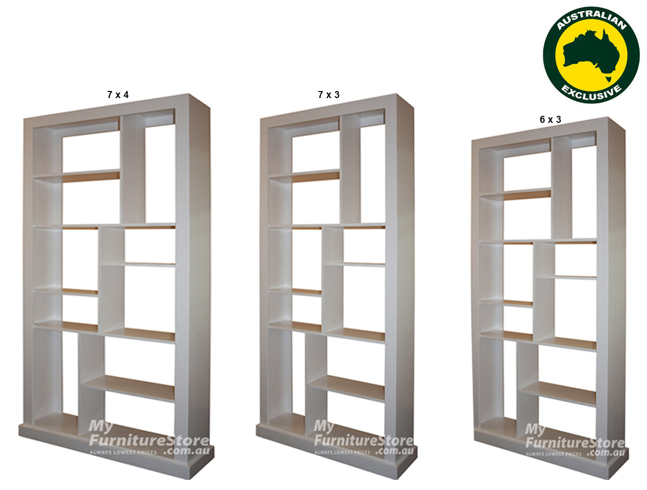 BENFICA (AUSSIE MADE) ROOM DIVIDER COLLECTION - ASSORTED PAINTED COLOURS - STARTING FROM $799