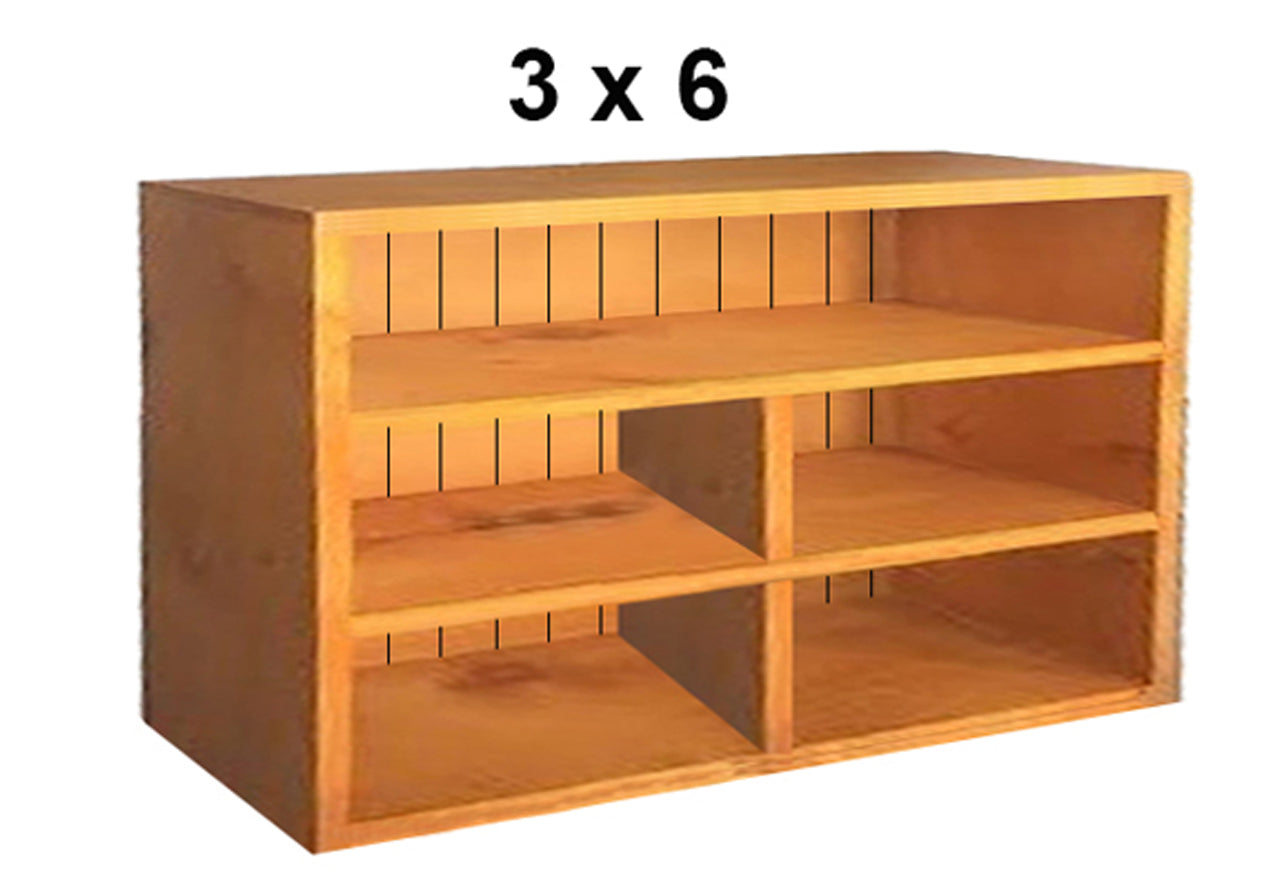 BUDGET (AUSSIE MADE) LOWLINE BOOKCASE COLLECTION - ASSORTED STAINED COLOURS - STARTING FROM $399