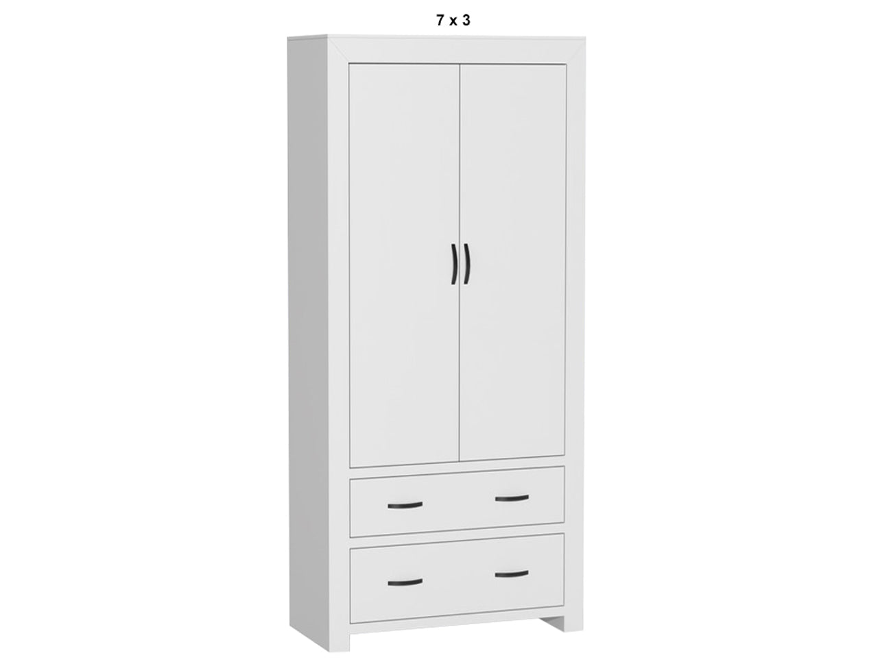 BUSTIN (AUSSIE MADE) 2 DOOR / 2 DRAWER WARDROBE COLLECTION - ASSORTED PAINTED COLOURS - STARTING FROM $1199