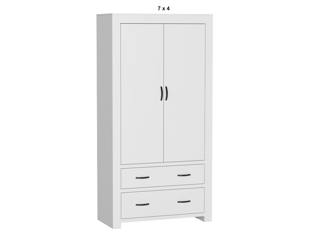 BUSTIN (AUSSIE MADE) 2 DOOR / 2 DRAWER WARDROBE COLLECTION - ASSORTED PAINTED COLOURS - STARTING FROM $1199