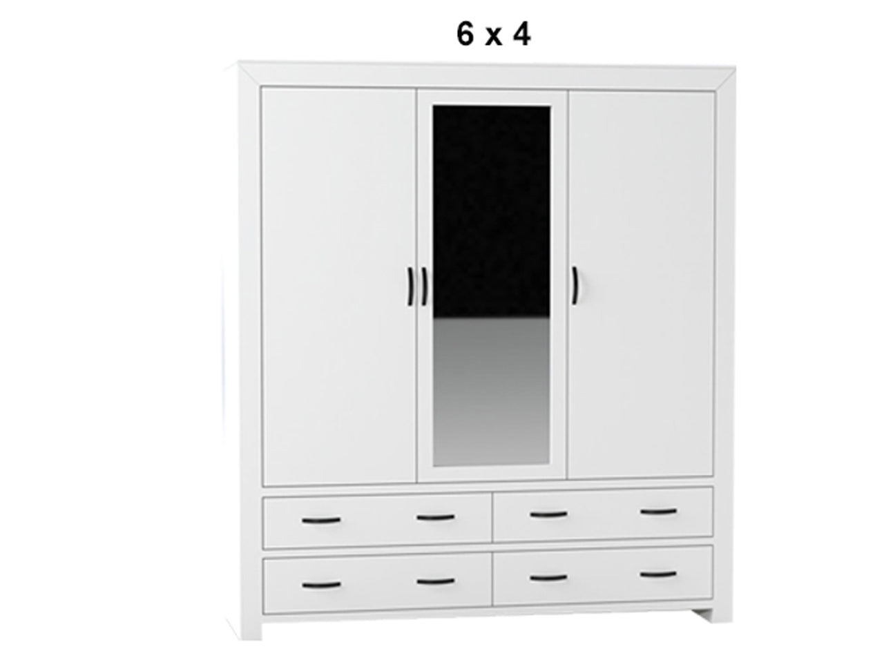 BUSTIN (AUSSIE MADE) 3 DOOR / 4 DRAWER T&G BACKING WARDROBE COLLECTION - ASSORTED PAINTED COLOURS - STARTING FROM $1699