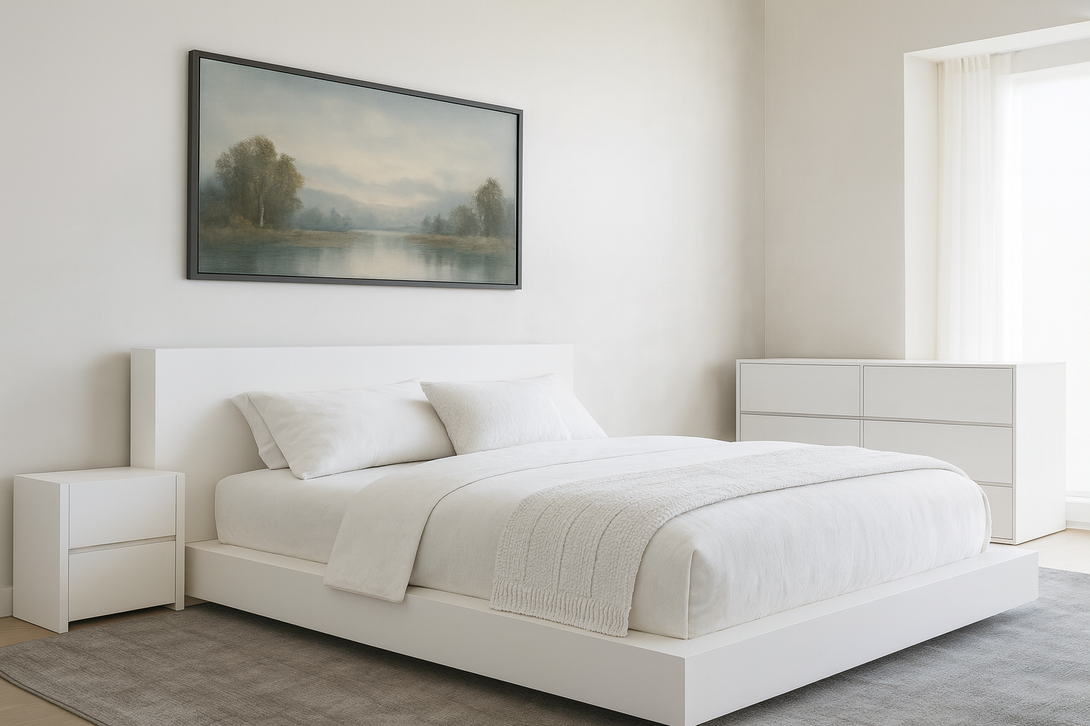 AVALON (AUSSIE MADE) BEDROOM COLLECTION - ASSORTED PAINTED COLOURS