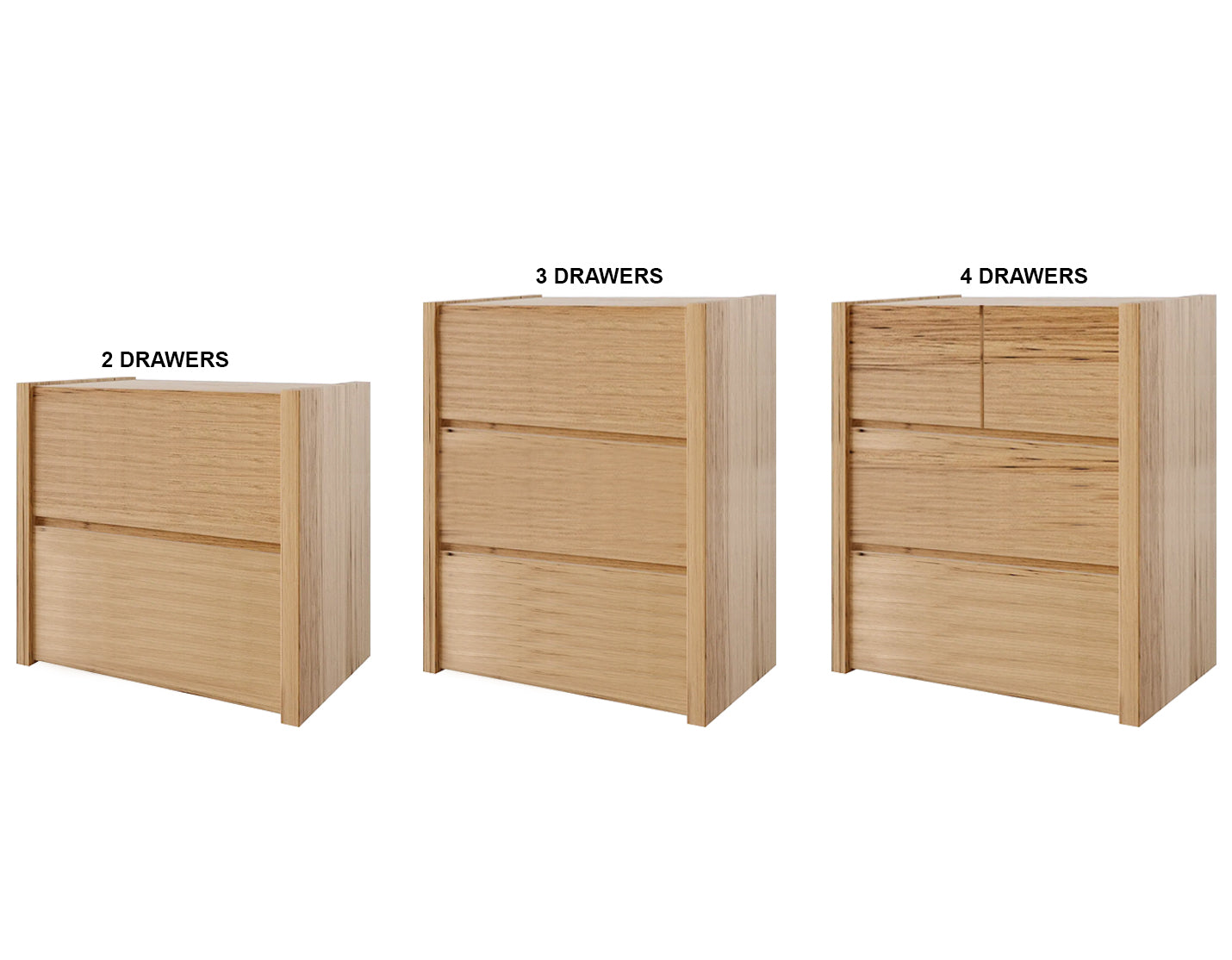 AVALON (AUSSIE MADE) TASSIE OAK COMBINATION BEDROOM COLLECTION - ASSORTED STAINED COLOURS - STARTING FROM $2599