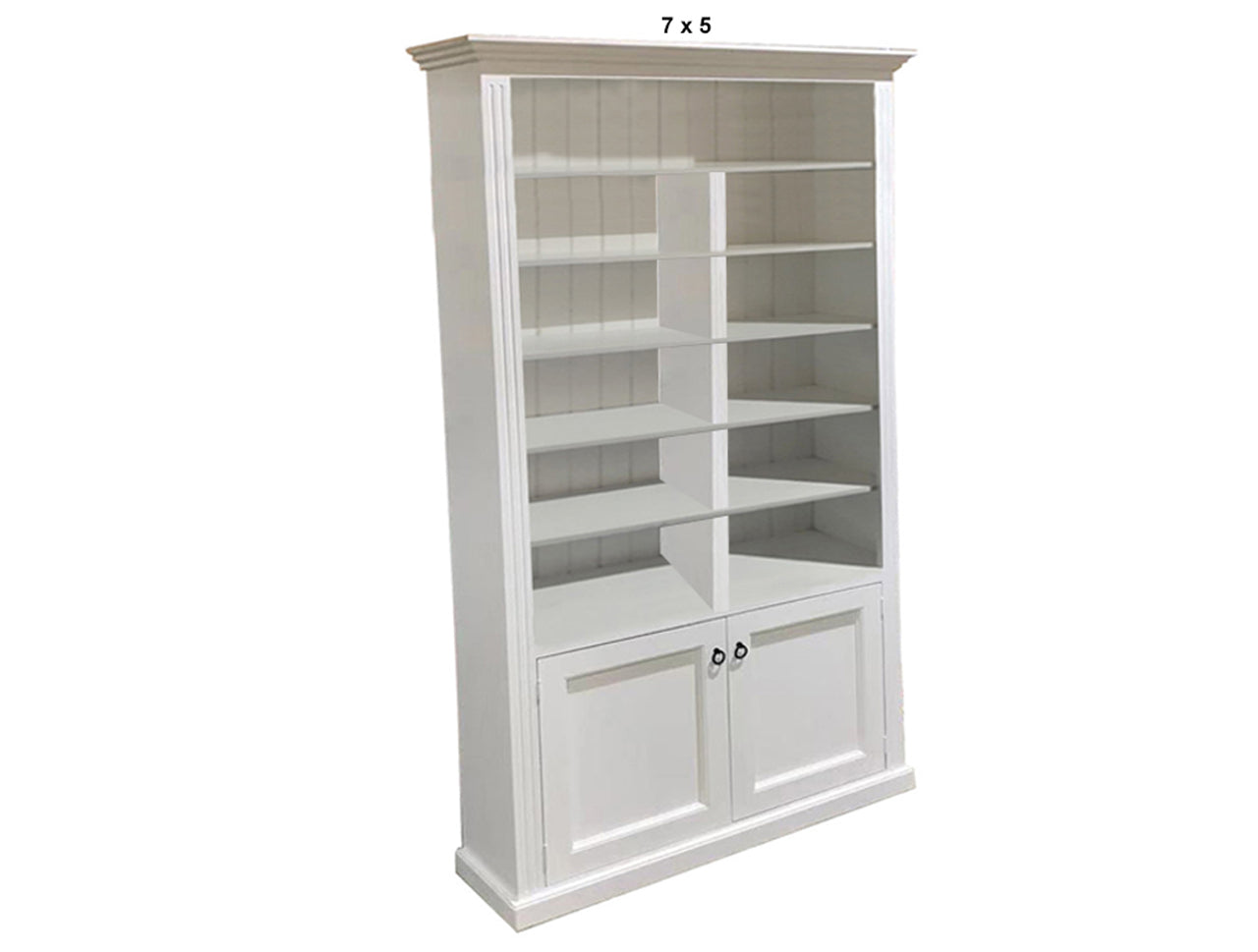 BAYSIDE (AUSSIE MADE) 2 DOOR HIGHLINE BOOKCASE COLLECTION - ASSORTED PAINTED COLOURS - STARTING FROM $1299