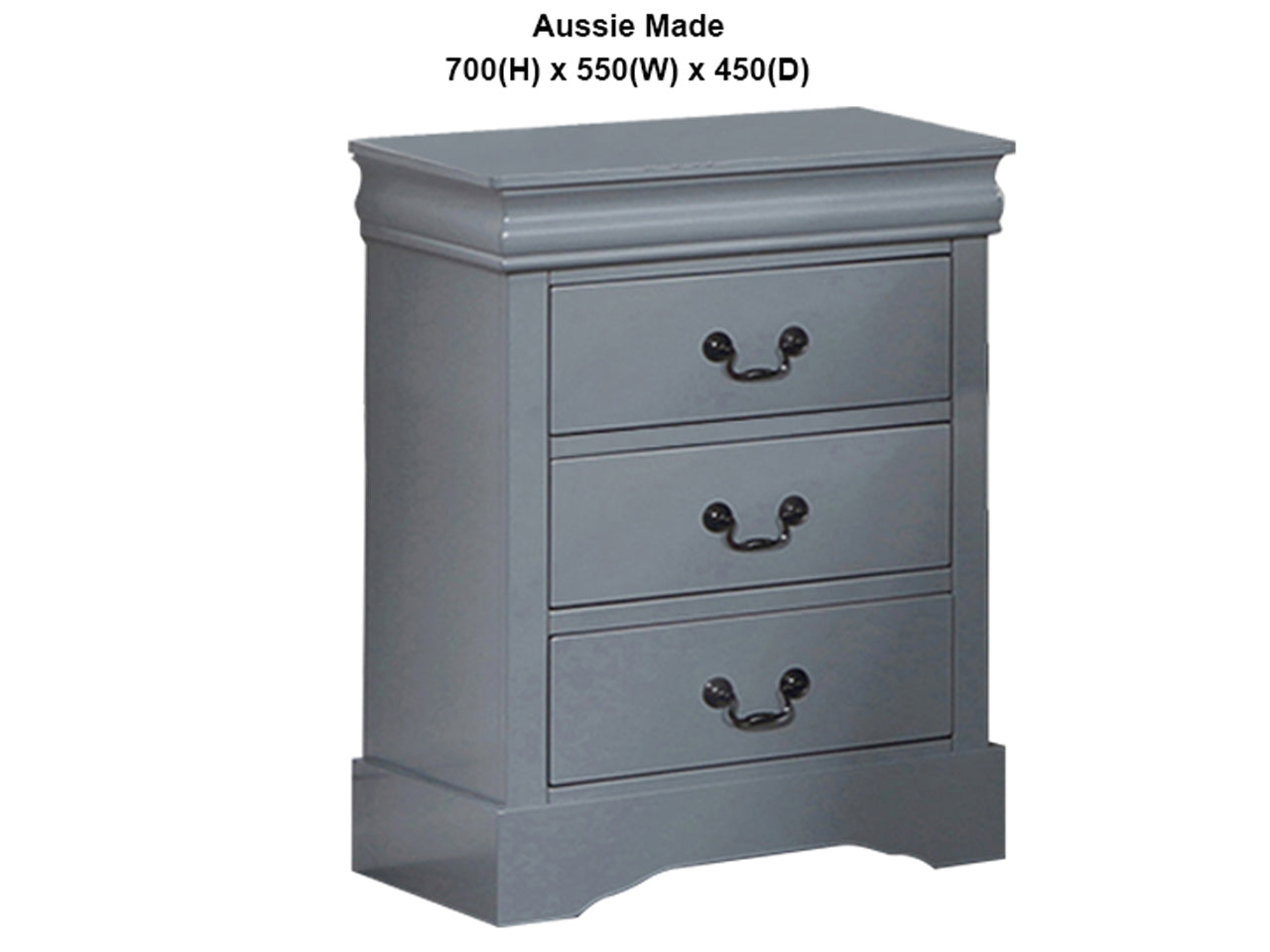 SPINNAKER HYBRID (AUSSIE MADE / IMPORTED) BEDSIDE TABLE COLLECTION - ASSORTED PAINTED COLOURS - STARTING FROM $299